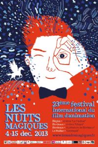 Les Nuits Magiques, 23ème Festival International du Film d'Animation. Du 4 au 5 décembre 2013 à Bègles. Gironde. 
